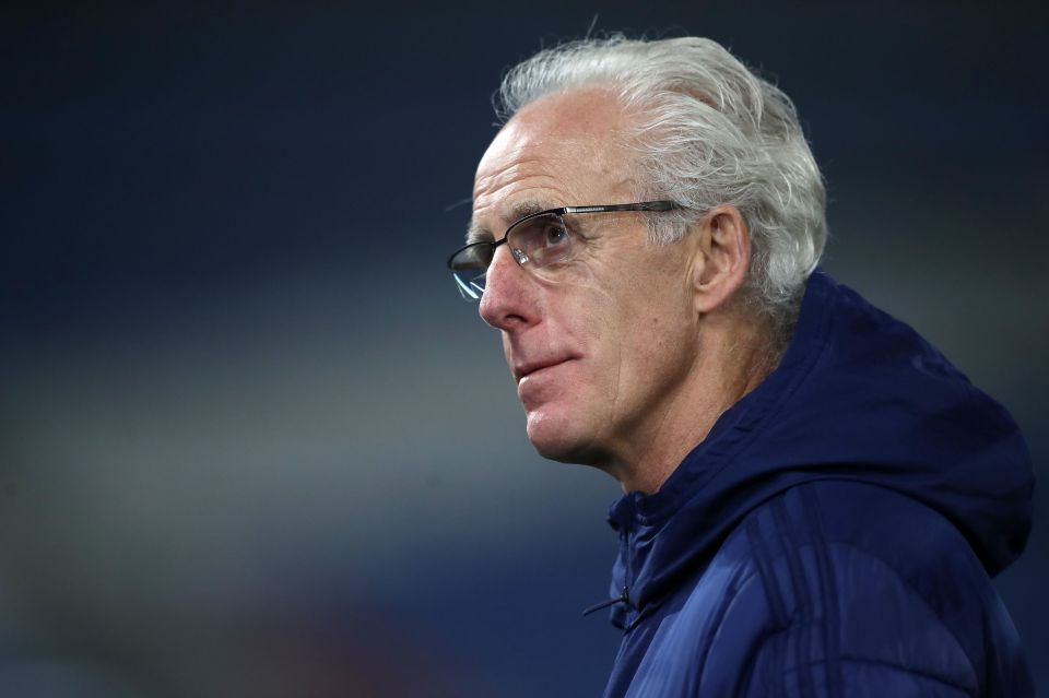 Mick McCarthy, Blackpool manager.