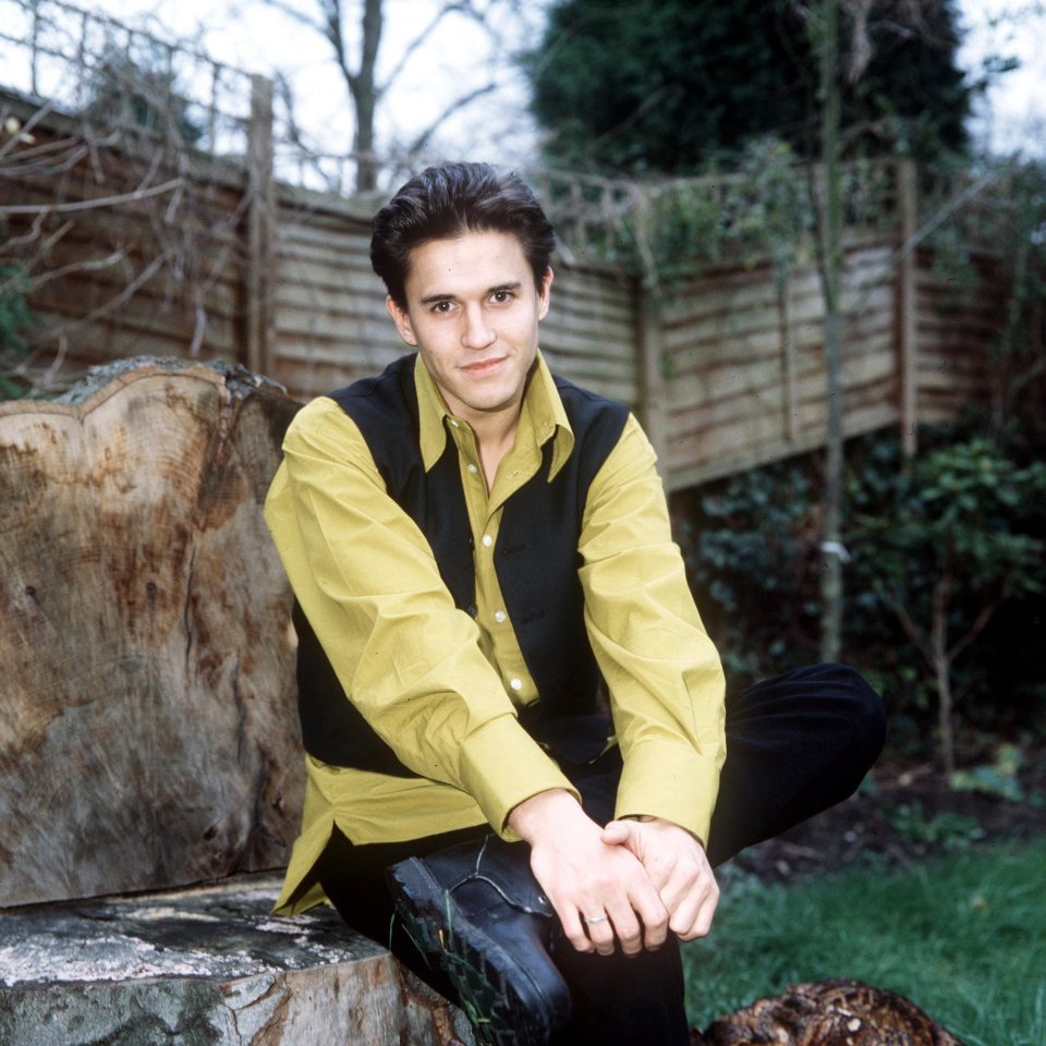 Jeremy Edwards, Hollyoaks cast member, 1995.