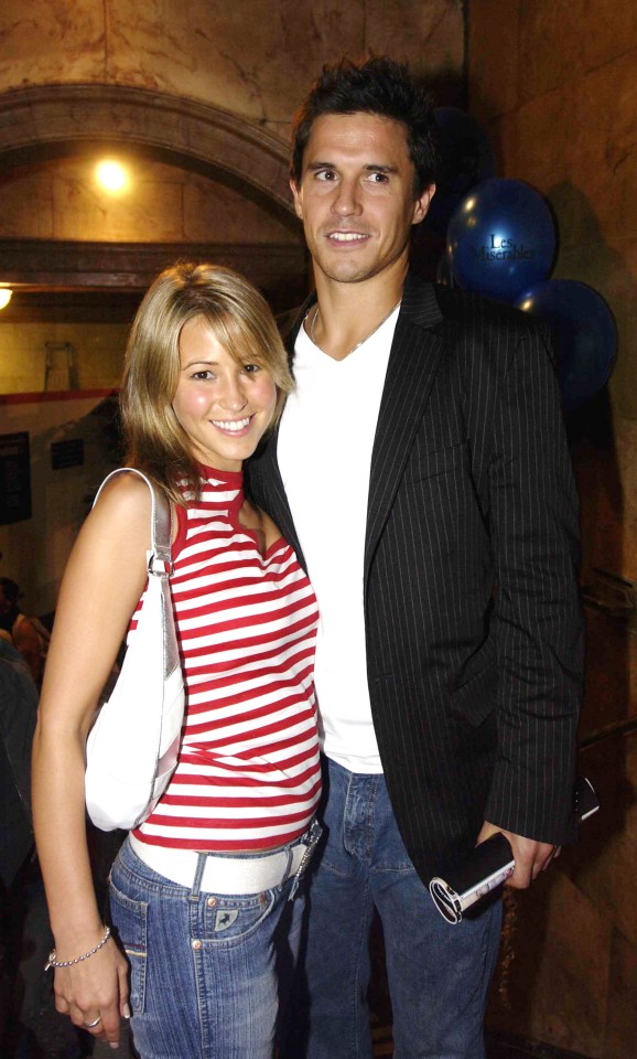 Rachel Stevens and Jeremy Edwards at the Palace Theatre.