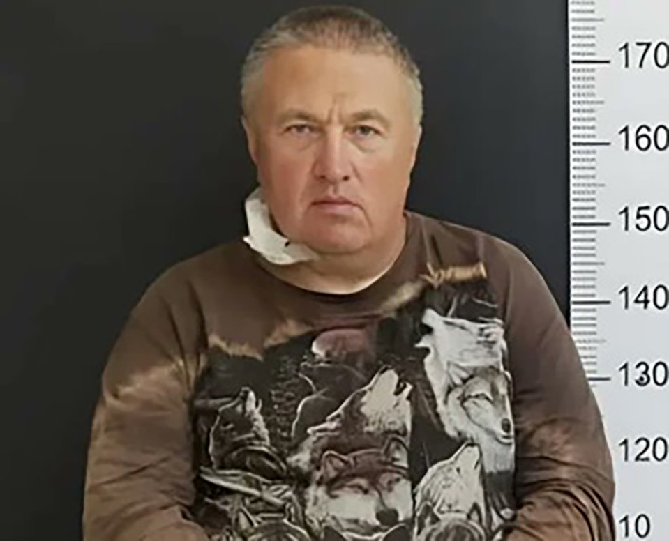Mugshot of Konstantin Rudnev.