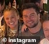 JoJo spent her first weekend out of the Celebrity Big Brother house getting a 'Sunday massage' from Chris as well as meeting his friends (pictured)