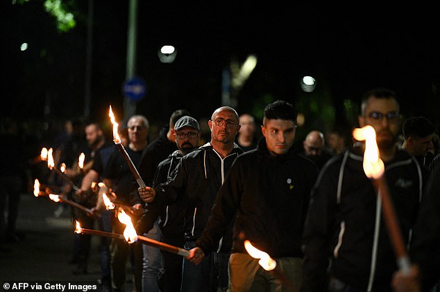 Sergio Ramelli - the 18-year-old member of the youth wing - was attacked outside his home with a wrench by members of the far-left group