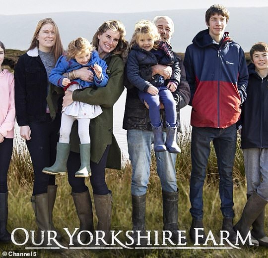 The family in the first series in 2018