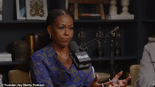 Michelle has been open about her marriage struggles throughout the years and particularly on her new podcast, IMO