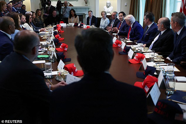 President Donald Trump held his fifth Cabinet meeting on Wednesday