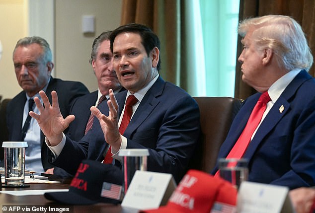 Secretary of State Marco Rubio, who clashed with Elon Musk on previous occasions, joked around with him now that he's leaving the administration