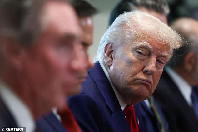 President Donald Trump praised Elon Musk's work and noted the Tesla founder wanted to get back to his cars