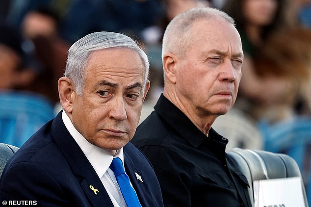 The UK Foreign Office has 'cautioned several high-level barristers about the Trump administration leveling sanctions due to the legal advice they provided to the International Criminal Court in a war crimes case against Israeli Prime Minister Benjamin Netanyahu and former Israeli Defense Minister Yoav Gallant' - pictured 2024