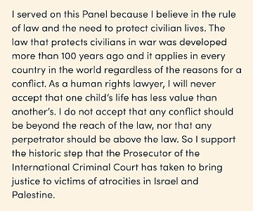 In May 2024, Ms Clooney hit back at critics accusing her of not using her platform to highlight the alleged plight of the Palestinian people -