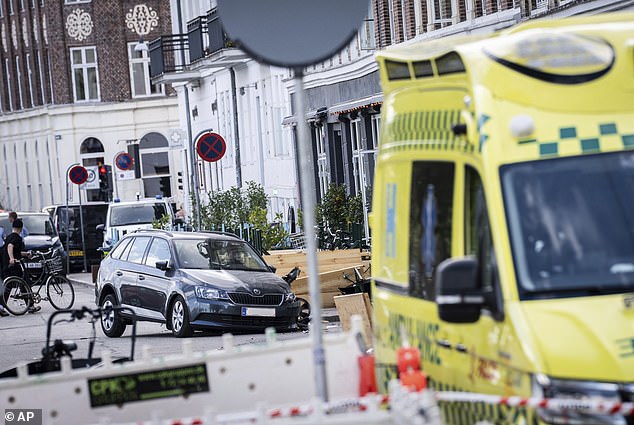 Seven ambulances and an equal number of police cars descended on the area within minutes of the mayhem, after panicked calls flooded emergency lines