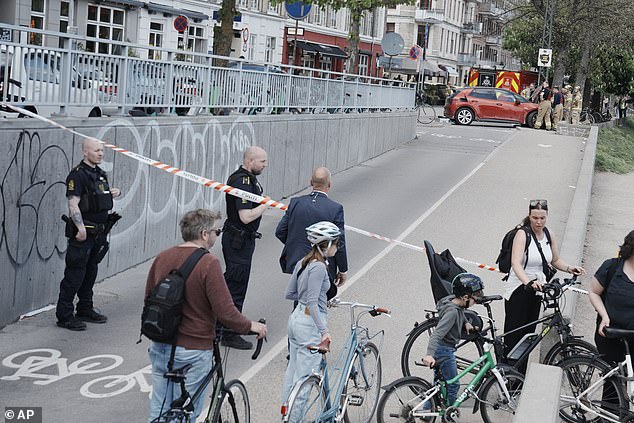 Eyewitnesses described bloodied victims strewn across the street as emergency services raced to the scene