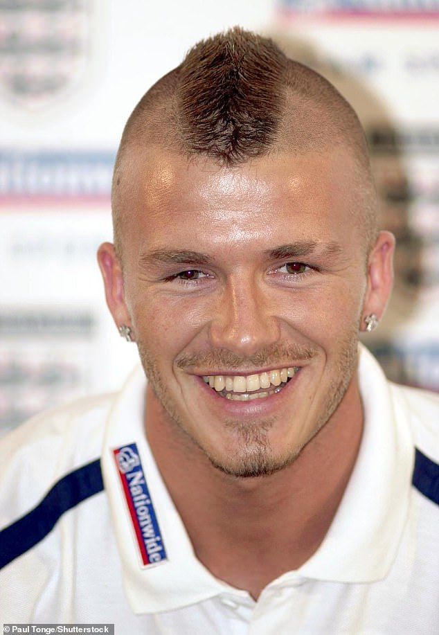 His mohawk got 14 per cent of votes (seen in 2001)