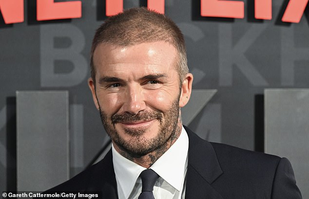 2023: More recently David seemed to embrace his greying hair at the Beckham premiere