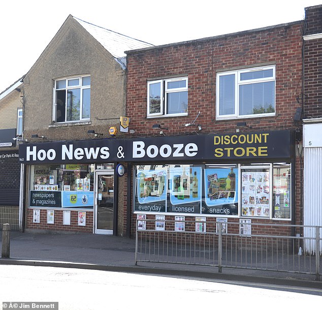 Pictured: A general view of Hoo High Street which has seen problems with anti-social behaviour