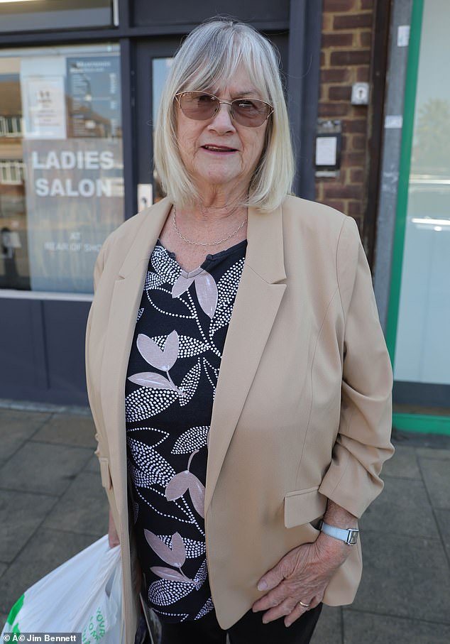 Susan Chell, 78, said: 'I definitely don't go out at night anymore, I don't open my door to anyone once the sun has gone down'