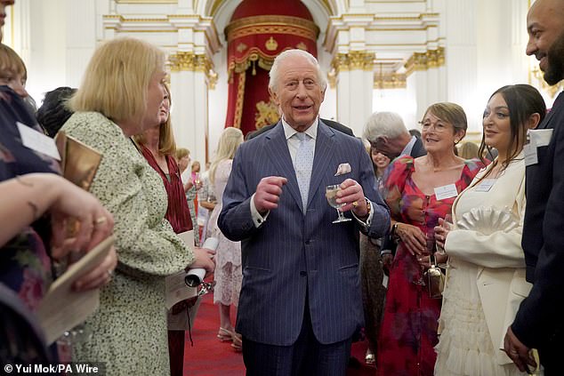 King Charles opened up in a message to fellow sufferers as they were invited to Buckingham Palace to recognise the incredible work of community-based cancer organisations