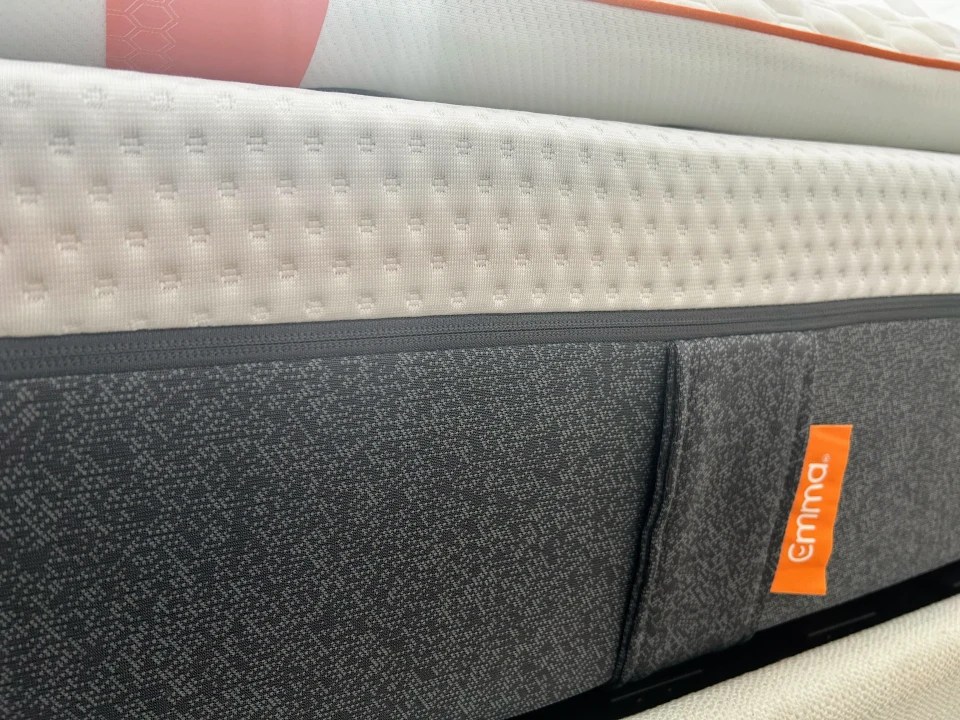 Emma NextGen Cooling Mattress detail.