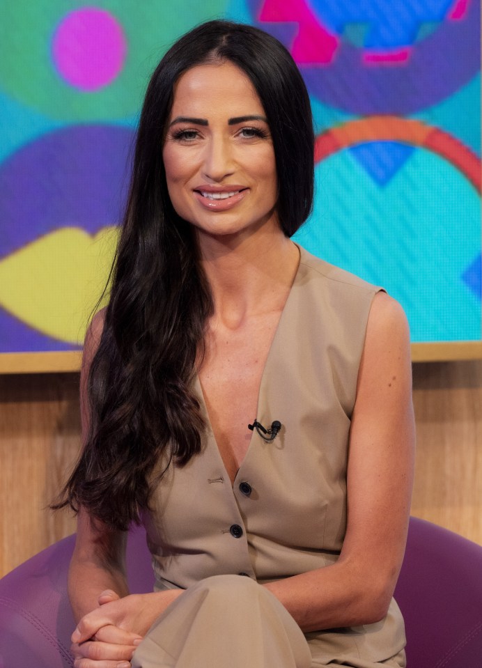 Chantelle Houghton on the This Morning TV show.