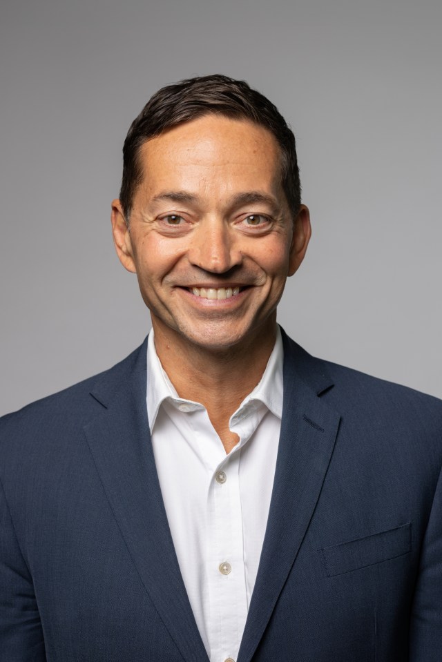 Portrait of Alex Baldock, Currys boss.