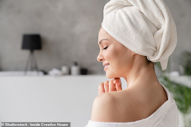 Using a a microfibre cloth on your hair for 10 to 15 minutes after a shower, as well avoiding harsh rubbing is recommended to protect your strands