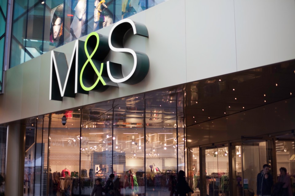 Exterior of a Marks & Spencer store.