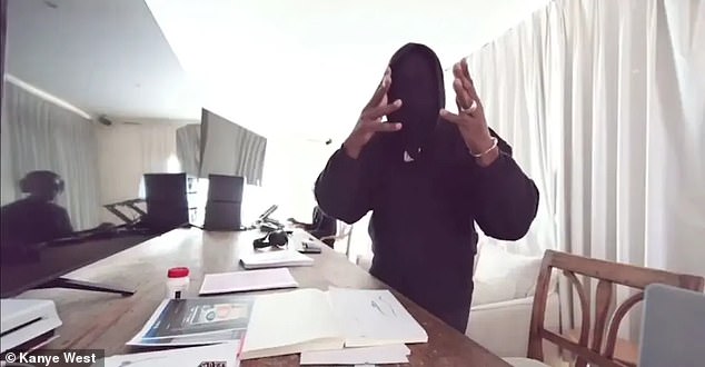 Kanye West complained about not seeing his kids in a livestream Wednesday