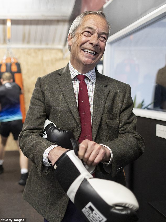 Tension is building ahead of the crucial votes on Thursday, with Nigel Farage's (pictured) Reform expected to make sweeping gains
