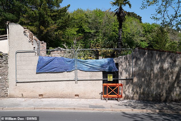 The 150-year-old walled garden is at the centre of a planning row after a local building firm was granted permission to partially renovate an existing gardeners' cottage