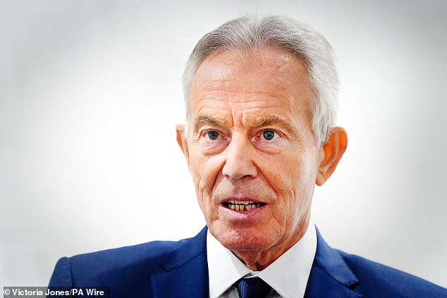 The row over Net Zero was re-ignited by former prime minister Tony Blair who this week delivered a scathing verdict on Mr Miliband's programme