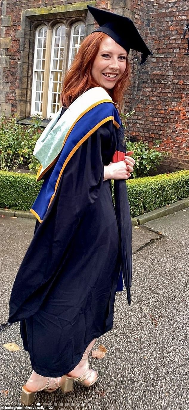 Amanda and Clive's eldest, Raven, graduated from York St. John University in November 2022 after completing a course in Biomedical Science