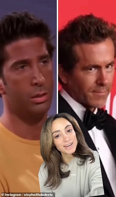 A number of fans joked that Ryan's new look might have been inspired by a Friends episode, in which Ross Geller gets an outrageously dark tan