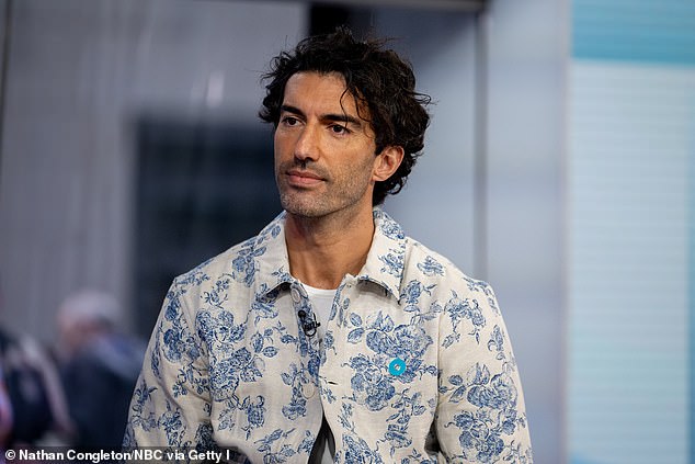 Baldoni (pictured 2024) has denied the allegations from Lively, while Lively, Reynolds and Sloane have denied the accusations made by Baldoni