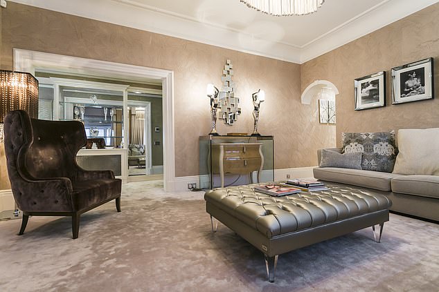 Space: The two-bedroom second floor flat spans 1,087 sq. ft.