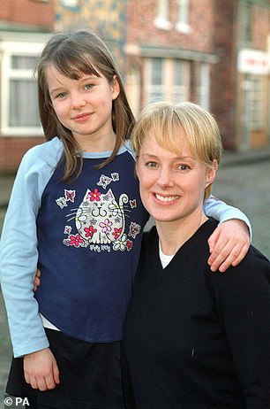 Adored by millions for her long-running role in Coronation Street, Helen (pictured, aged nine) once appeared to have it all