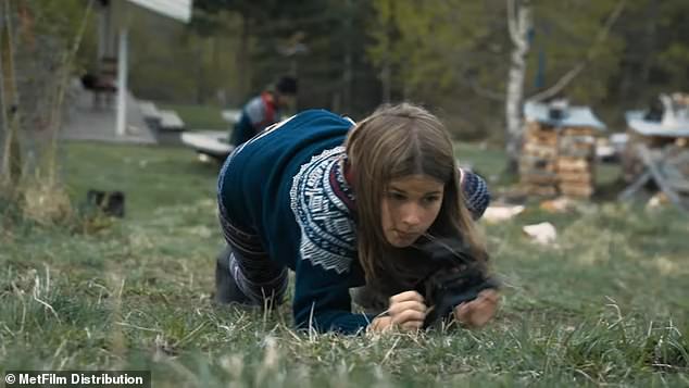 The family lived off the land at a self-sufficient home in a forest in Norweigan woodland