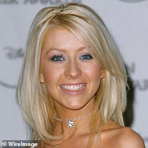 Aguilera before the procedures in 1999