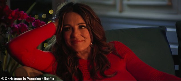 In the film, Elizabeth looks smitten during one of their very first scenes as he sings Time - a song produced by him and, now, his ex-wife, Firerose