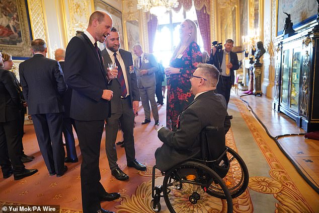 Major Peter Norton told William that had there been the same medical practices in 2005 that there were in 2010, he would ‘probably still be walking’.