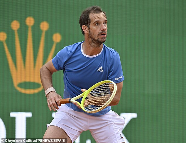 Richard Gasquet (pictured) was cleared of any wrongdoing back in 2009 after blaming his positive test for cocaine on kissing a woman in a nightclub