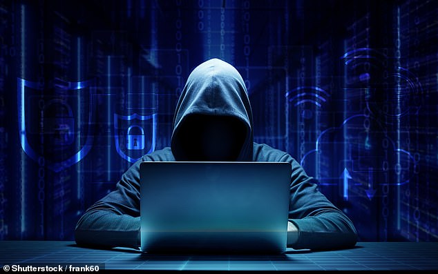 Now we are seeing another, altogether more alarming consequence, in the form of staff and businesses' increased exposure to devastating cyber attacks (Stock photo)