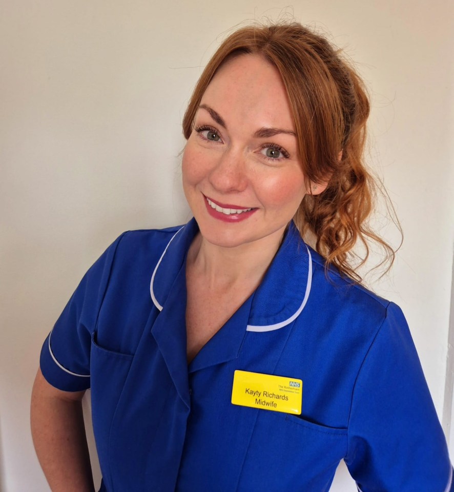 Photo of Kayty Richards, Midwife.