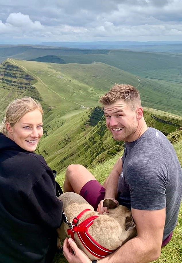 Ms Damarell, an aunt, had previously married Leeds-based solicitor James Damarell in 2019, but the pair were said to have become estranged. Pictured: Jade Damarell and estranged husband James