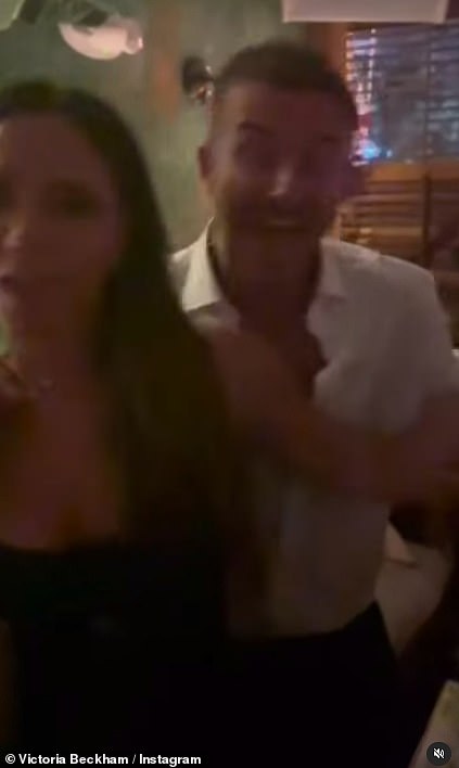 In the clip they danced together to their favourite song Islands In The Stream by Kenny Rogers and Dolly Parton