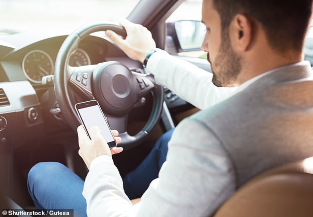 With over 42 million licence holders in the UK, the study suggests 37.8 million are being distracted by their phones behind the wheel