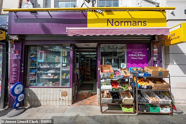It was the second attack on the shop, named at Norman's News, in just two weeks