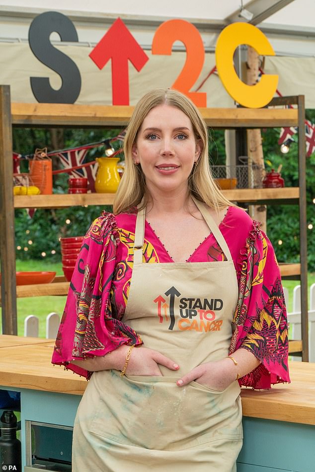 It's the second time Katherine has been diagnosed with the disease, having been diagnosed with Stage 2 cancer in 2004 (pictured on The Great Celebrity Bake Off for Stand Up To Cancer in 2021)