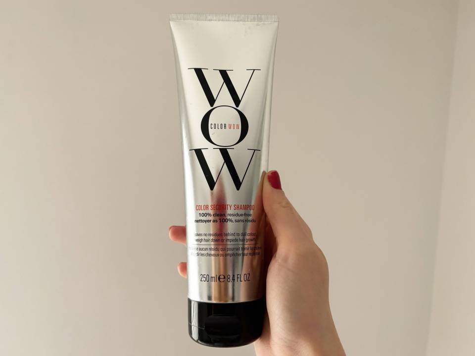 Color Wow Color Security Shampoo bottle.