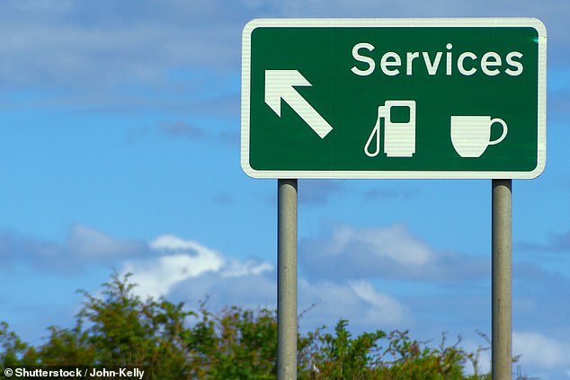 This is Money reviewed fuel prices at the motorway services predicted to see the most traffic and jams this weekend, which could entice drivers to pull over for a break and refuel