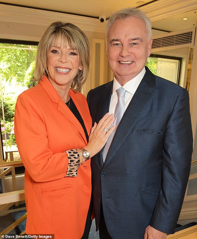 Eamonn's marriage to ex-wife Ruth Langsford reportedly ended after she made the 'shock' discovery that he was 'sharing intimate chats with another woman' (pictured in 2022)
