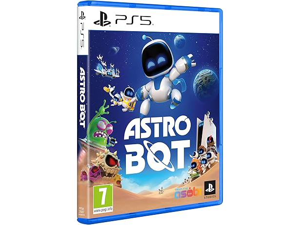 Astro Bot PS5 game cover.